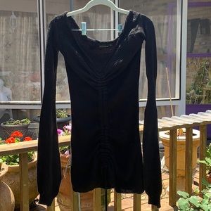 PLT off the shoulder sweater dress